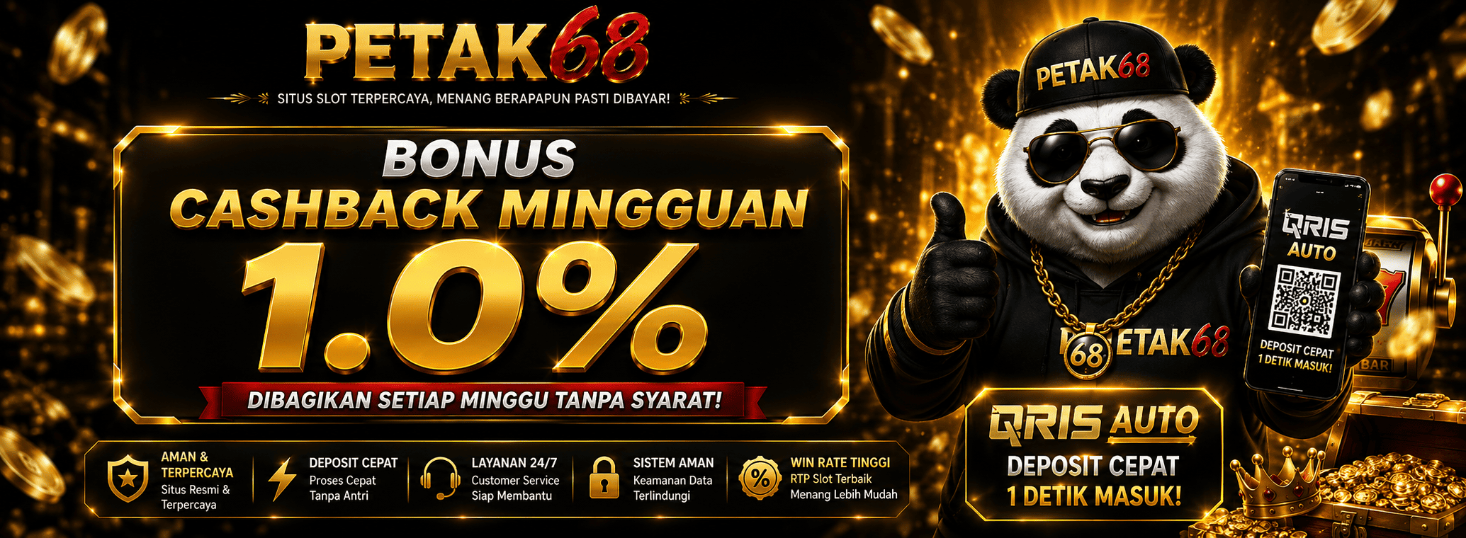 PETAK68 promo